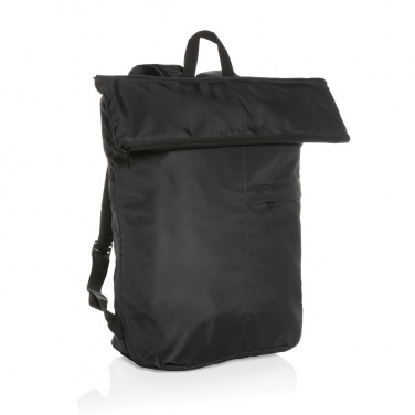 Logo trade business gift photo of: Dillon AWARE™ RPET lightweight foldable backpack